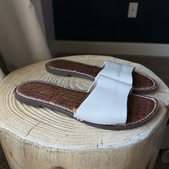 Sam Edelman Genesis Leather Women's Slides Size 8 - Picture 3 of 8